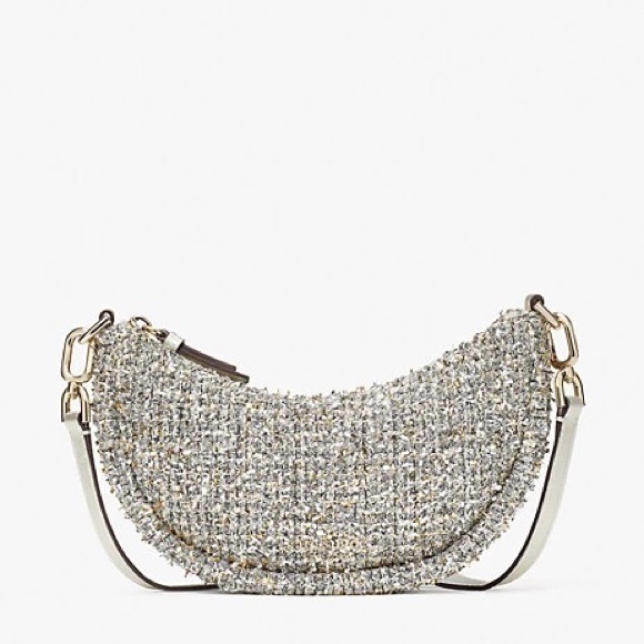 Kate Spade Smile Tweed Small Crossbody - Picture 5 of 7